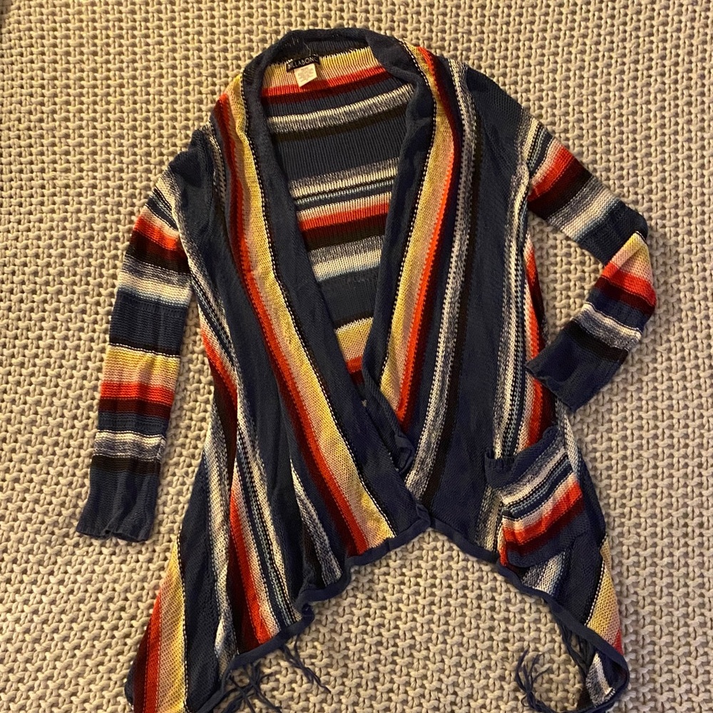 Billabong Colorful Striped Cardigan